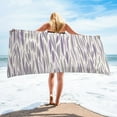thumbnail image 1 of Yarino 60inx30in Microfiber Beach Towel Super Lightweight Colorful Bath Towel Sandproof Beach Blanket Multi-Purpose Towel For Travel Swimming Pool 30x60 Inch Multicolor, 1 of 7