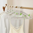 thumbnail image 1 of Oggfader Anti-Slip Clothes Hanger with Fragrance Diffuser, Space-Saving Plastic Closet Hanger with Hooks for Home Travel Dorm, Aromatherapy Garment Hanger, 1 of 5