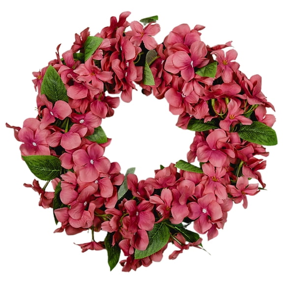 Oggfader Artificial Flowers for Outdoors Simulated Flower Wreath Door Lintel Flower Wreath Decoration Rose Flower Wreath Wedding And Holiday Pendant