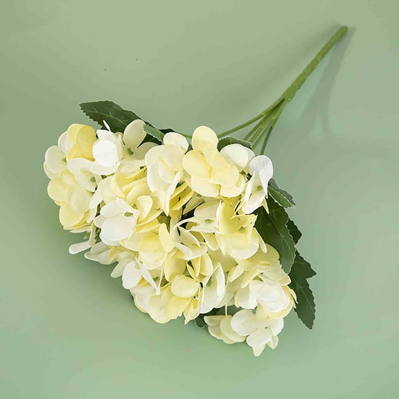 Oggfader Artificial Flowers for Outdoors Simulation Bouquet Wedding Home Decoration Jumping Orchid Small Fresh Silk Flower Yellow