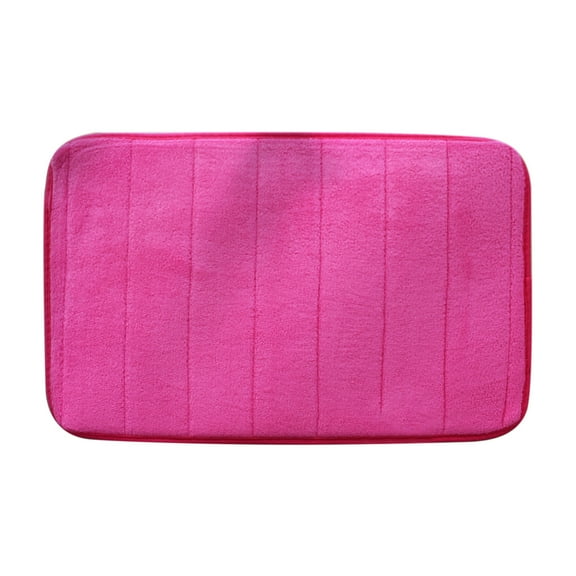 Oggfader Bath Mats for Bathroom Cobblestone Embossed Bathroom Bath Mat Non-slip Carpets In Wash Basin Bathtub Side Floor Rug Shower Room Doormat Memory Foam Pad 24in x 16in