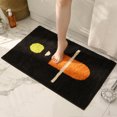 thumbnail image 1 of Oggfader Bath Mats for Bathroom Rug Non-Slip Bath Mat Soft Cozy Thick Bath Rugs For Bathroom Easier To Dry Rugs For Bathtubs Rain Showers And Under The Sink 24in x 16in, 1 of 7