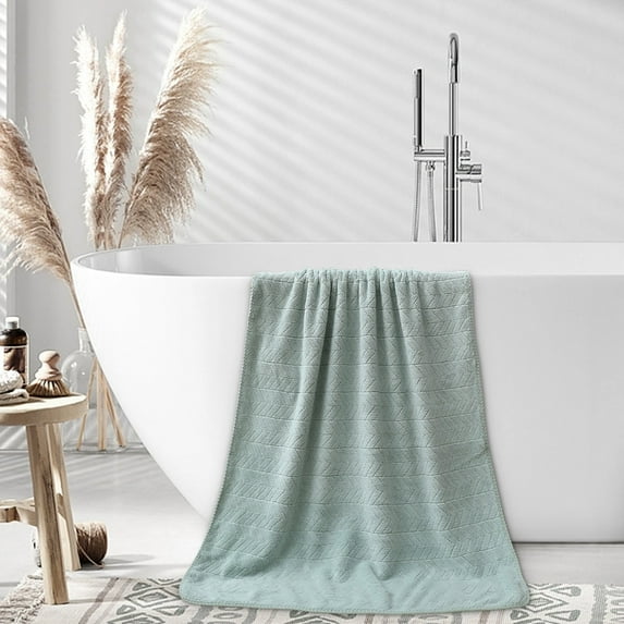 Oggfader Bath Towels on clearance Corals Velvet Towel Adult Household Daily Absorbent Dry Hair Towel Hair Don't Fall Towel Bath Towel Beach Towel Wheats Ear Towel