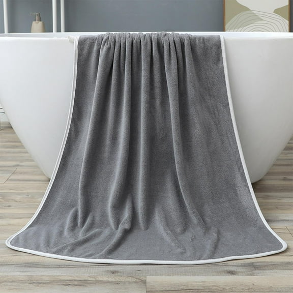 Oggfader Bath Towels on clearance Cotton Large Size 28 X 55 Inches Large Bath Towels Super Absorbency Compact Expeditious Drying And Lightweight Ideal For Gym Travel