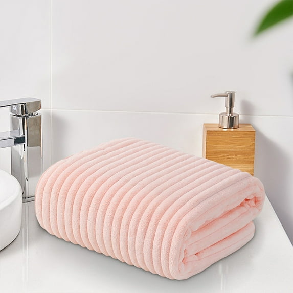 Oggfader Bath Towels on clearance Coconuts Milk Bar Bath Towel Velvet Bibulous Than Cotton Bibulous Home Big Bath Towel Pink