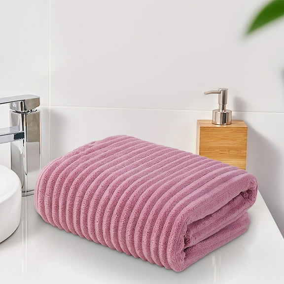 Oggfader Bath Towels on clearance Coconuts Milk Bar Bath Towel Velvet Bibulous Than Cotton Bibulous Home Big Bath Towel Purple