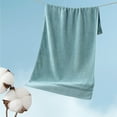 thumbnail image 1 of Oggfader Bath Towels on clearance Cotton Towel Wash Face Adult Household Soft Absorbent Men And Women Cotton Thickened Absorbent Bath Towel Green, 1 of 6
