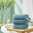 thumbnail image 1 of Oggfader Bath Towels on clearance Thickened Soft Absorbent Towel Plain Color Household Wash Towel Gift Towel Small Bath Towel Green, 1 of 7
