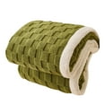 thumbnail image 1 of Oggfader Blankets and Throws Clearance 60in x 40in Small Blanket Sofa Cover Blanket Lamb Velvet Double Layer Thick Coral Velvet Office Nap Lunch Conditioning Blanket, 1 of 1