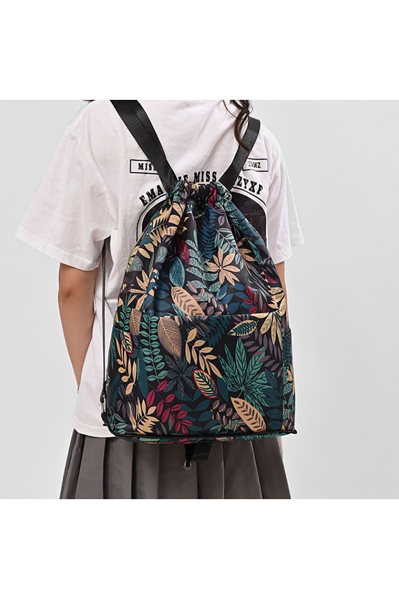 Clothing Storage Bags Drawstring Backpack Is Lightweight Portable Fashionable And For Travel Large Capacity