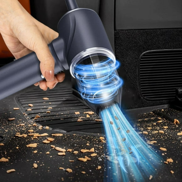 Oggfader Cordless Handheld Vacuum Cleaner Wireless Handheld Small Car Vacuum Cleaner Three In One High power Household Powerful Indoor Desktop Vacuum Cleaner Gray