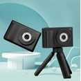 thumbnail image 1 of Oggfader Digital Camera for Kids 10-12 Digital High-definition 40MP 2.4 Inch Large Screen Student Party High-definition Retro Campus Portable Children's Small Camera With Bracket,Black, 1 of 8