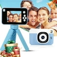 thumbnail image 1 of Oggfader Digital Camera for Kids 10-12 Digital Camera 2.4-inch Large Screen HD Student Retro Campus Portable Camera Introduction Camera Gift,Blue, 1 of 9
