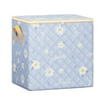 thumbnail image 1 of Oggfader Extra Large 220L Heavy Duty Storage Bag, Blue Non-Woven Clothes Blanket Organizer with Double Zipper & Reinforced Handle, Foldable Portable for Moving Dorm Under Bed, 1 of 9