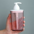 thumbnail image 1 of Oggfader Foaming Soap Dispenser Bottle - 6.3oz Travel Size Refillable Plastic Container - Leakproof Push Pump for Lotion, Shampoo, Body Wash - Pink, 1 of 6