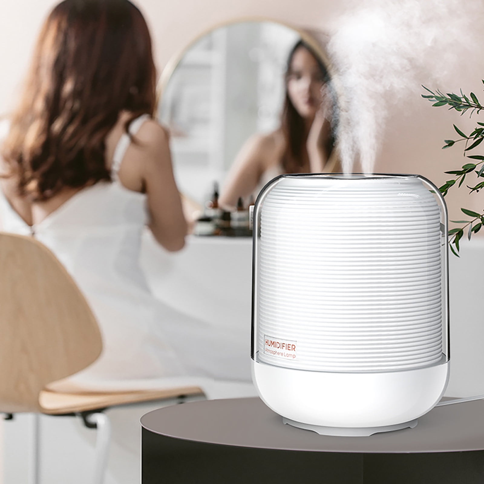 Oggfader Humidifiers for Home 3L Cool Mist Quiet Humidifier Three Spray ...
