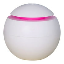 Oggfader Humidifiers for Bedroom 120ML Led Night Humidifier Wood Grain Spray USB Vehicle Humidifier