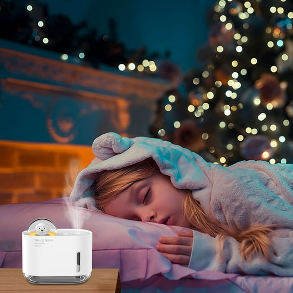 Oggfader Humidifiers for Bedroom Mini Usb Spray Humidifier Home Aromatherapy Spray Humidifier 300ML