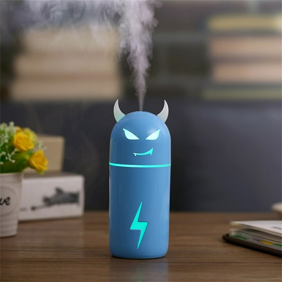 Oggfader Humidifiers for Home Portable USB Mist Humidifier Mini Humidifier for Bedroom Travel Homeand Office Blue