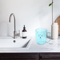 thumbnail image 1 of Oggfader Ki-ds Toothbrush Cup Bear Shaped Clear BPA Free Plastic Portable Travel Rinsing Cup for Tod-dlers Bathroom Sink Mouthwash Cup, 1 of 6