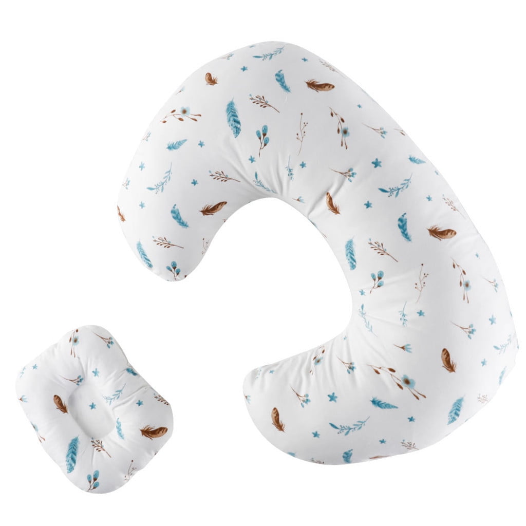 Oggfader Kids Pillows for Girls Boys Sleeping 4 in 1 Multifunction Slow Comfortable Pressure Pillow Pearl Cotton Neck-Protection Memory Foam