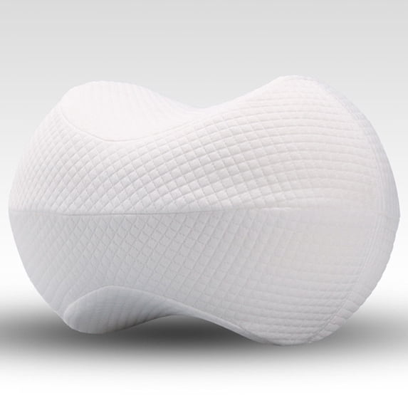 Yarino Memory Foam Pillow Knee Pillow Leg Pillows for Sleeping Elevation Body Pillow Memory Leg Memory Foam Pillow Back Knee Cushion Support Tool Wedge Pad