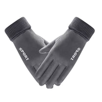 Oggfader Men's Winter Warm Gloves - Windproof Neoprene with Fleece Lining, Thick for Outdoor Skiing Cycling Hiking