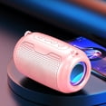 thumbnail image 1 of Oggfader Portable Bluetooth Speaker for Adult Wireless Bluetooth Speaker Subwoofer Big Volume Mobile Phone Mini Audio Home User Outdoor Carry Portable Girls Bocinas De Bluetooth Pink, 1 of 8