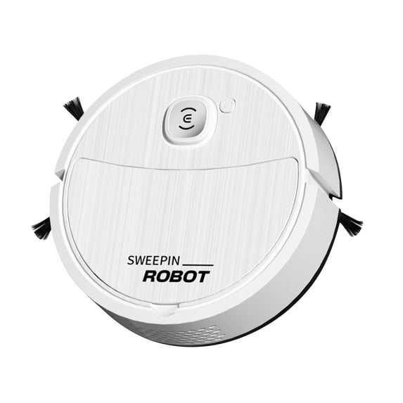 Oggfader Robot Vacuum Intelligent Sweeping Robot Suction Sweeping And Mopping 3 in 1 Household Cleaner White