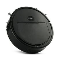 Oggfader Robot Vacuum Intelligent Vacuum Cleaner Automatic Lazy Home Use Sweeping Suction Mopping Integrated Sweeper USB Rechargeable Vacuum Cleaner Black