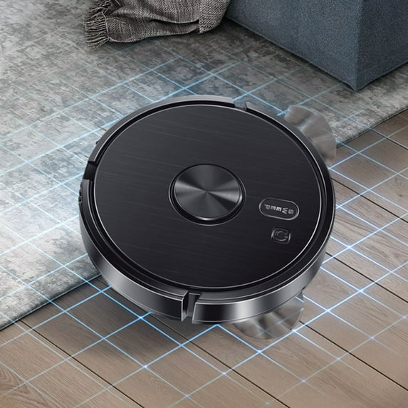 Oggfader Robot Vacuum New Smart Sweeping Robot Household Rechargeable Cleaning Machine Mop Vacuum Cleaner Black