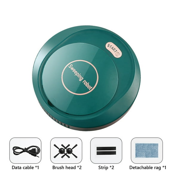 Oggfader Robot Vacuum Sweeping Robot Intelligent Fully Automatic Household Lazy Cleaning Machine Charging Vacuum Cleaner Mopping Machine Green