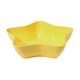 thumbnail image 1 of Oggfader Small Star-Shaped Yellow Plastic Divided Detachable Fruit Tray - Snack Storage Box for Coffee Table & Picnic, 1 of 7