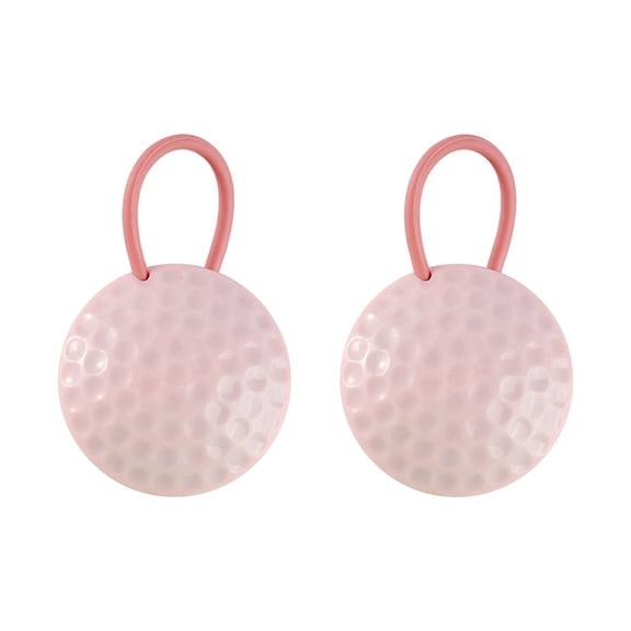 Oggfader Small Trash Bags Bathroom Trash Bag Non slip Trash Can Bag Magnetic Non slip Buckle Pink