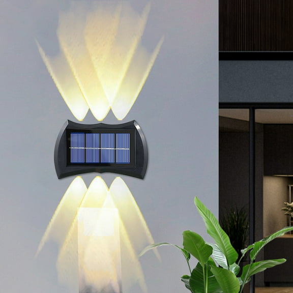 Oggfader Solar Lights Outdoor Pathway LED Outdoor Solar Lights Land scape Spotlights Garden Lights Wireless Solar Powered Outdoor Lights/Lighting For Yard Walkway