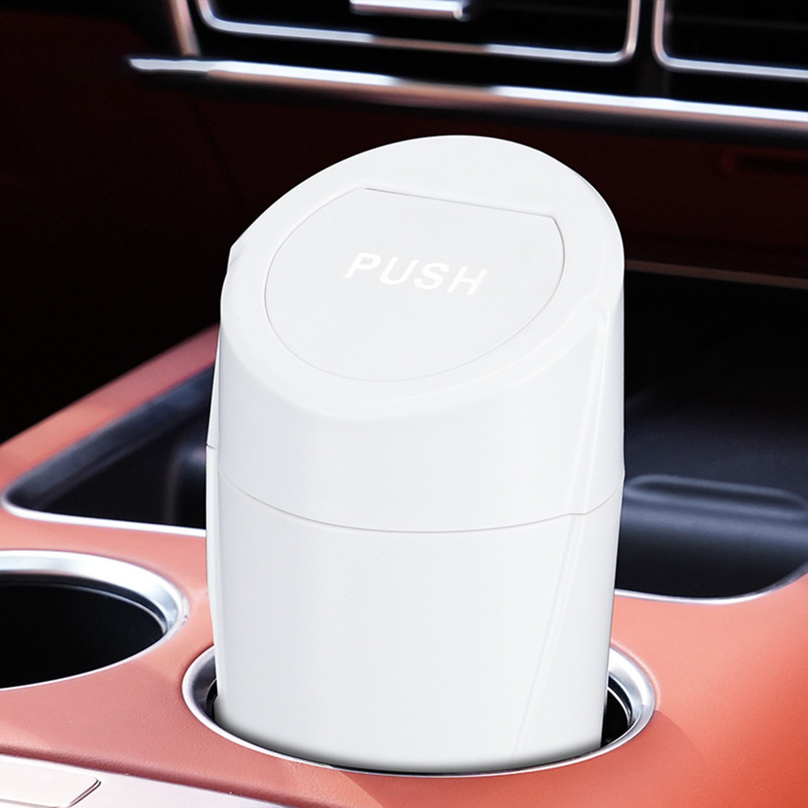 Oggfader Trash Bin Car Bin Multifunctional Car Homeuse Storage Can