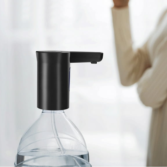 Oggfader Water Bottles Reusable Plastic Water Bottle Pump USB Charging Drinking Water Dispenser For 5 Gallon Water Bottles Portable Water Dispenser For Home Camping