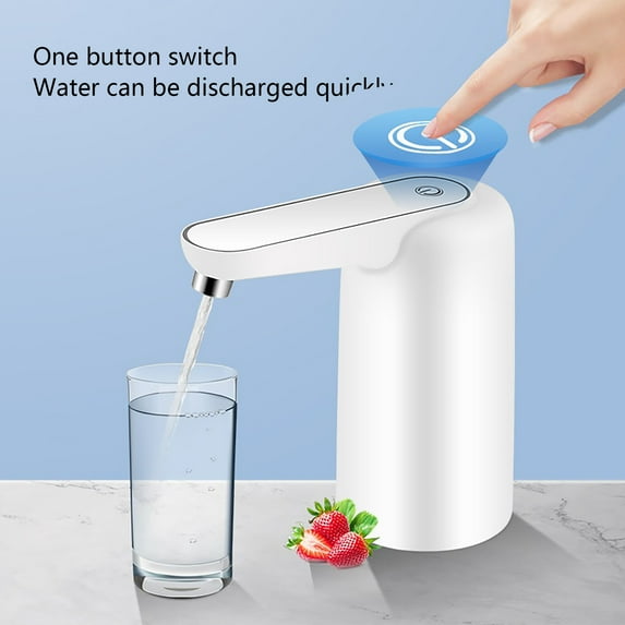 Oggfader Water Bottles Reusable Water Dispenser Pump USB Charging Automatic Drinking Water Pump Portable Bottled Water Bottled Water Water Press Pure Water Automatic Water