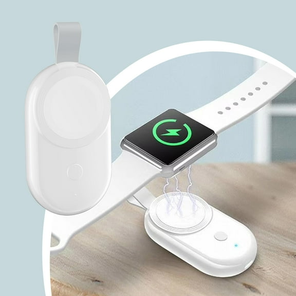 Oggfader Wireless Charger Stand Magnetic Watch Wireless Charger With Built In Mobile Power Supply Compact Portable Intelligent And Compatible