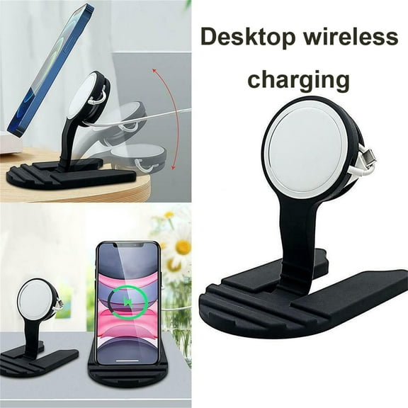 Oggfader Wireless Charger Stand Wireless Charger Fast Charging Dock Desktop Stands For 13 14 Pro Max