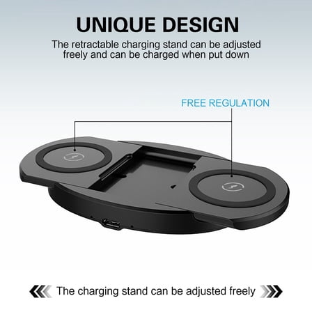 Oggfader Wireless Charger Stand Wireless Charger Shrink Charge Wireless Charger