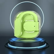 Oggfader Wireless Earbuds Bluetooth 5.3 Ear Mounted Non In Ear Directional Sound Transmission Intelligent Noise Reduction Long Range Waterproofs Wireless Earphones Green