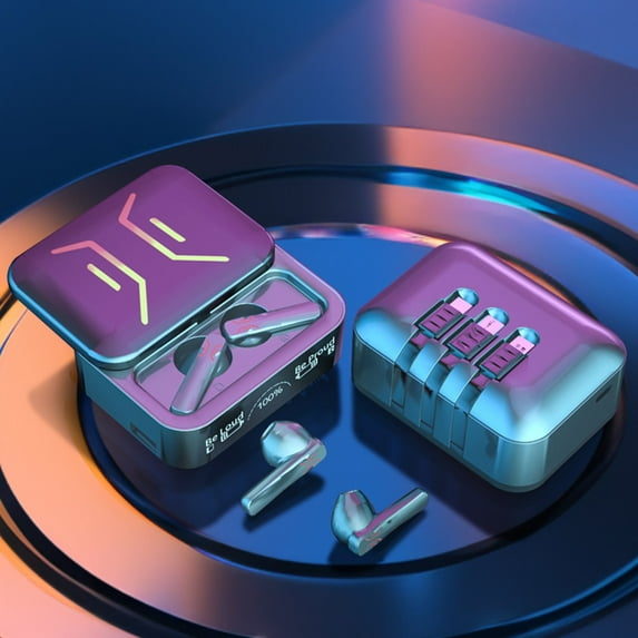 Oggfader Wireless Earbuds Bluetooth 5.3 Wireless Earphones LED Digital Display Large Capacity Battery In Ear Noise Reduction Sports Earphones Black