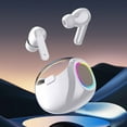 thumbnail image 1 of Oggfader Wireless Earbuds Bluetooth 5.4 Wireless Earphones In Ear Ultra Long Battery Life High Definition Sound Quality Noise Reduction Sports Bluetooth Earphones White, 1 of 6