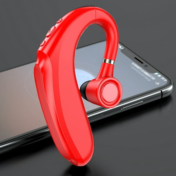 Oggfader Wireless Earbuds Bluetooth Conduction Headphones Open Ear Headphones Bluetooth 5.0 Sports Wireless Earphones With Built In Mic Sweat Headset Red