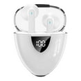 thumbnail image 1 of Oggfader Wireless Earbuds G39 Bluetooth Headset Binaural Digital Display With Transparent Charging Compartment Noise Reduction Wireless Headset White, 1 of 8