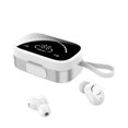 thumbnail image 1 of Oggfader Wireless Earbuds In ear Headset TWS Earbuds Wireless Earphone HD Mirror Mic Bluetooth Headphone White, 1 of 1