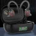 thumbnail image 1 of Oggfader Wireless Earbuds New 72 Sport Bluetooth Headset Digital Display Ear Noise Reduction Intelligent Control True Wireless Headset Black, 1 of 8