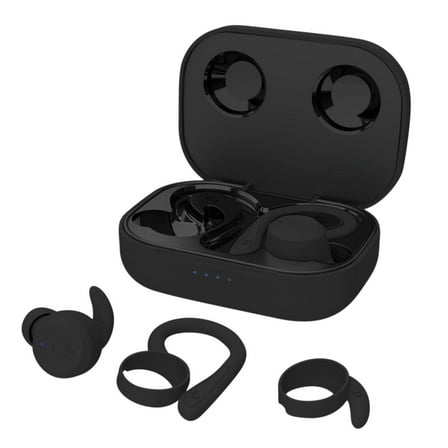 Oggfader Wireless Earbuds New TWS Bluetooth 5.0 Earphones Charging Box Wireless Headphone Stereo Sports IPX6 Earbuds Headsets With Microphone Black