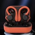 thumbnail image 1 of Oggfader Wireless Earbuds New TWS Bluetooth 5.0 Earphones Charging Box Wireless Headphone Stereo Sports IPX6 Earbuds Headsets With Microphone Orange, 1 of 6